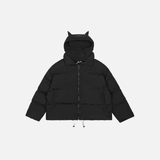Streetwear Gothic Vintage Padded Puffer Jacket