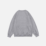 Denim MultiPockets Patchwork Sweatshirts
