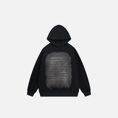 "Now Trend" Poem Hoodie