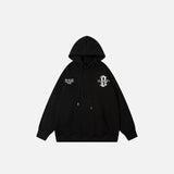 Graffiti Loose Oversized Hoodie