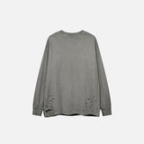 Loose Star Graphic Oversized Sweatshirt