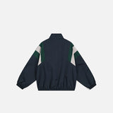 Retro Baggy Zip-up Windbreaker Jacket