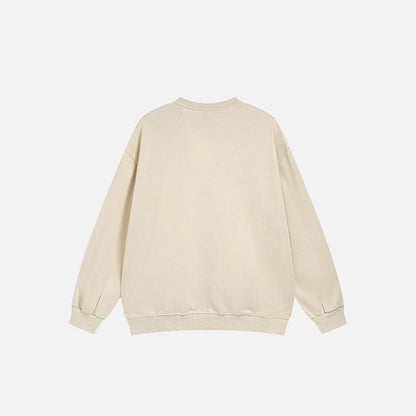 New Trend Print Sweatshirt