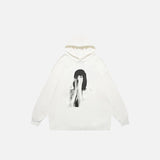 Y2k Loose Portrait Hoodie