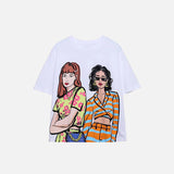 Girl Hangover Print T-Shirt