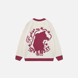 Dreaming Cat Knitted Sweater