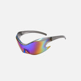 Futuristic Wraparound Sunglasses