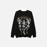 Happy Skeletons Knitted Sweater
