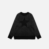 Star Graphic Baggy Sweater