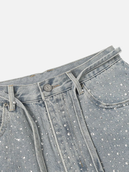 Rhinestone Jorts
