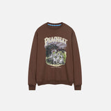 Vintage Animal Print Sweatshirt