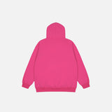 Embroidered Heart Fleece Hoodie