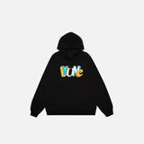 Voice Letter Print Hoodie