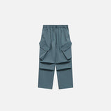 Pleated Baggy Cargo Pants