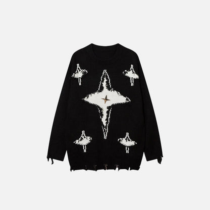 Loose Oversized Lost Star Sweater