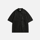 Oversized Rope Pocket Shirt