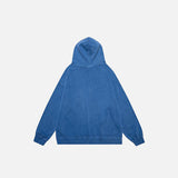 Heart Poetry Graphic Print Hoodie