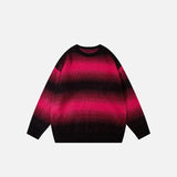 Stripped Loose Sweater