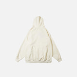 Letter Print Oversized Hoodie
