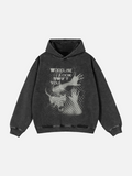 Wildlife Glimpse Mesh Hoodie