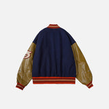 Vintage Embroidery Varsity Jacket