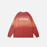 Y2k Chain Gradient Sweatshirt
