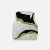 Y2k Fuzzy Knitted Vest