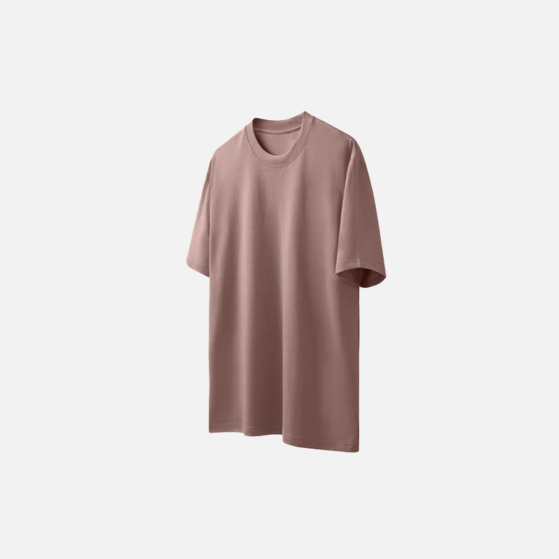 Oversized Solid Color T-shirt