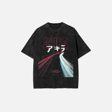 Insulated Akira Manga Graphic Oversized T-Shirt