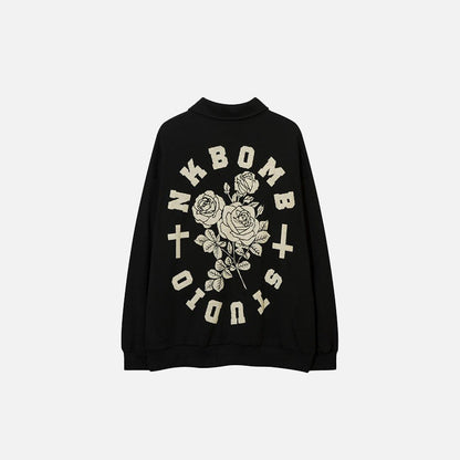 Polo Rose Oversized Sweatshirt
