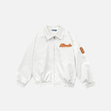 Embroidery Leather Jacket