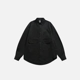 Oversized Solid Color Blank Shirt