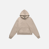 Streetwear Cozy Loose Fit Solid Color Hoodie