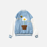 Daisy Flower Varsity Jacket