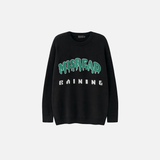 Durable Embroidered Knitted Letter Casual Sweater
