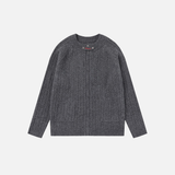 Y2K Trendy Cozy Zip-Up Long Sleeve Sweater
