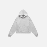 Streetwear Cozy Loose Fit Solid Color Hoodie