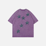 Y2K Vintage Stars T-shirt