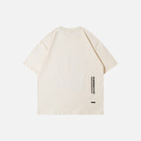 Blurry Aesthetic Print Oversized T-shirt
