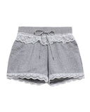 Lace Trim Lounge Shorts