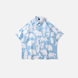 Oversized Loose Japanese Polar Bear Shirt