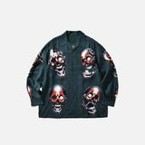 Joker Skull Long Sleeve Shirt