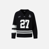 Y2K Cozy Versatile V-Neck Knit Sport Sweater