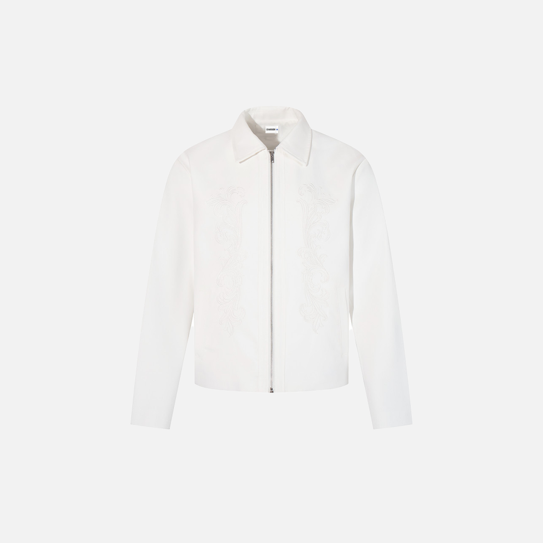 Trendy Stylish High Street Solid Color Pilot Collar Jacket