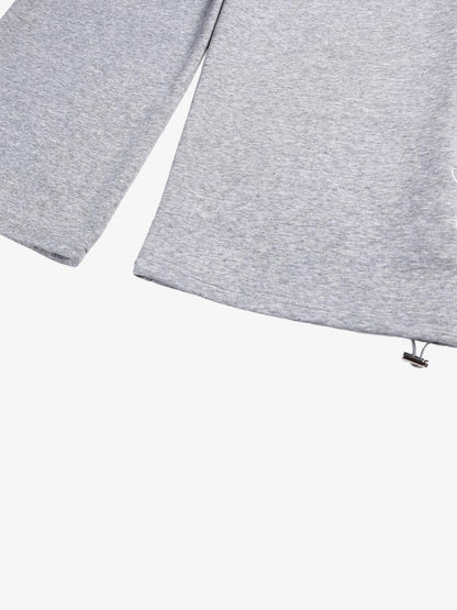 Abstract Line Graphic Wide-Leg Sweatpants