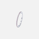 Simulated Diamond 925 Sterling Silver Ring