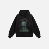 Vintage The Nun Retro Graphic Hoodie