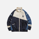 Color Block Detachable Windbreaker Jacket