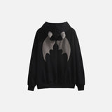 Bat Wings Zip Up Hoodie