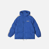 Padded Solid Hooded Puffer Jacket